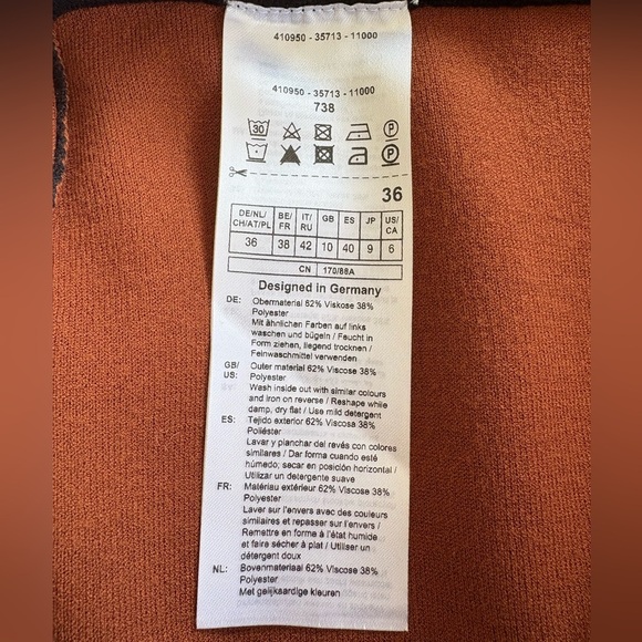 Gerry Weber Black Midi Skirt | Size 6 - Picture 7 of 8